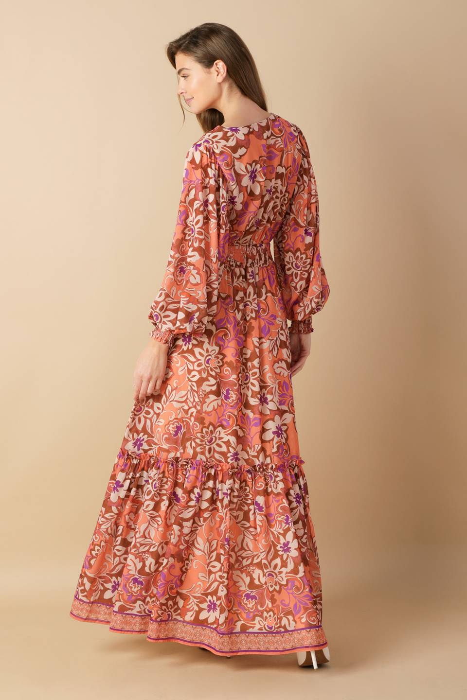 WHISPERING WILLOWS WOVEN MAXI DRESS - By Baano