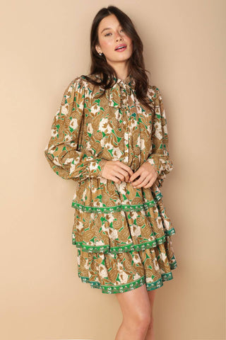OPEN PATH WOVEN MINI DRESS - By Baano