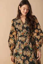 TIME TO EVOLVE WOVEN MIDI DRESS - By Baano