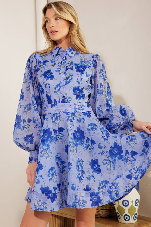 A PART OF IT WOVEN MINI DRESS - By Baano