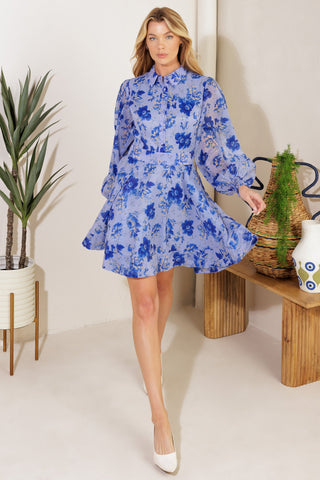 A PART OF IT WOVEN MINI DRESS - By Baano