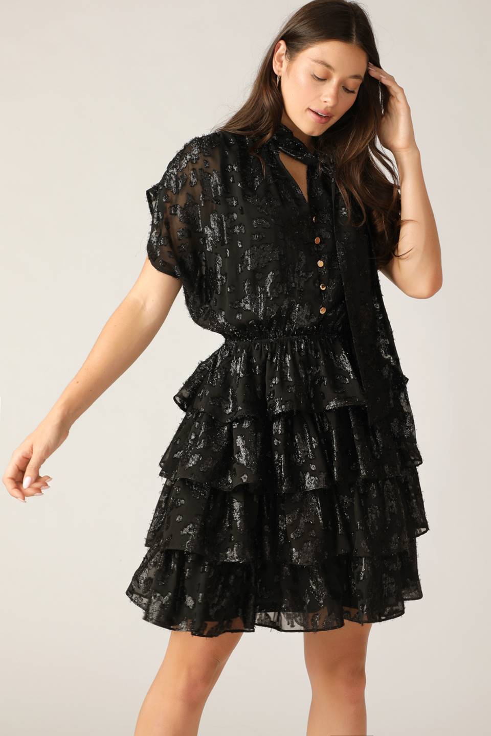 NOT I KNOW WOVEN MINI DRESS - By Baano