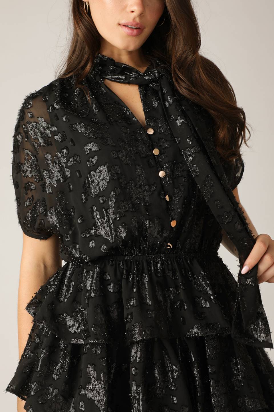 NOT I KNOW WOVEN MINI DRESS - By Baano