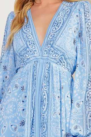 RIPPLES OF TIME WOVEN MAXI DRESS - By Baano