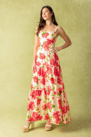 LOST IN THE DETAILS WOVEN MAXI DRESS - By Baano