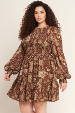 SWEET REMINISCENCE WOVEN MINI DRESS Flying Tomato