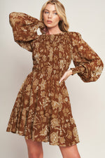 SWEET REMINISCENCE WOVEN MINI DRESS Flying Tomato