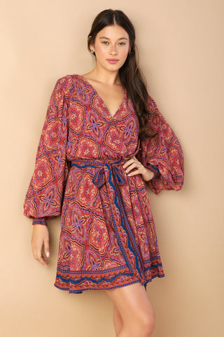 BE BETTER WOVEN MINI DRESS - By Baano