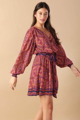 BE BETTER WOVEN MINI DRESS - By Baano