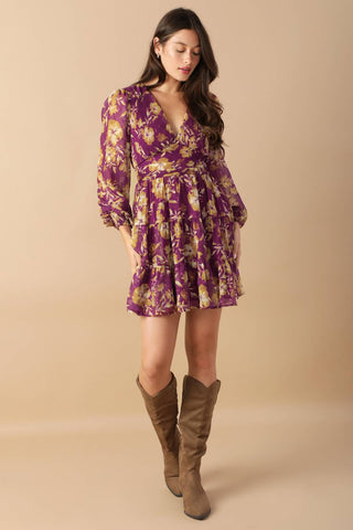 EFFORTLESS SELECTION WOVEN MINI DRESS - By Baano