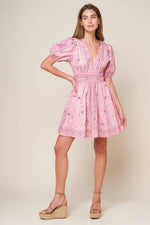 EXCEPTIONALLY PRISTINE WOVEN MINI DRESS - By Baano