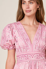 EXCEPTIONALLY PRISTINE WOVEN MINI DRESS - By Baano