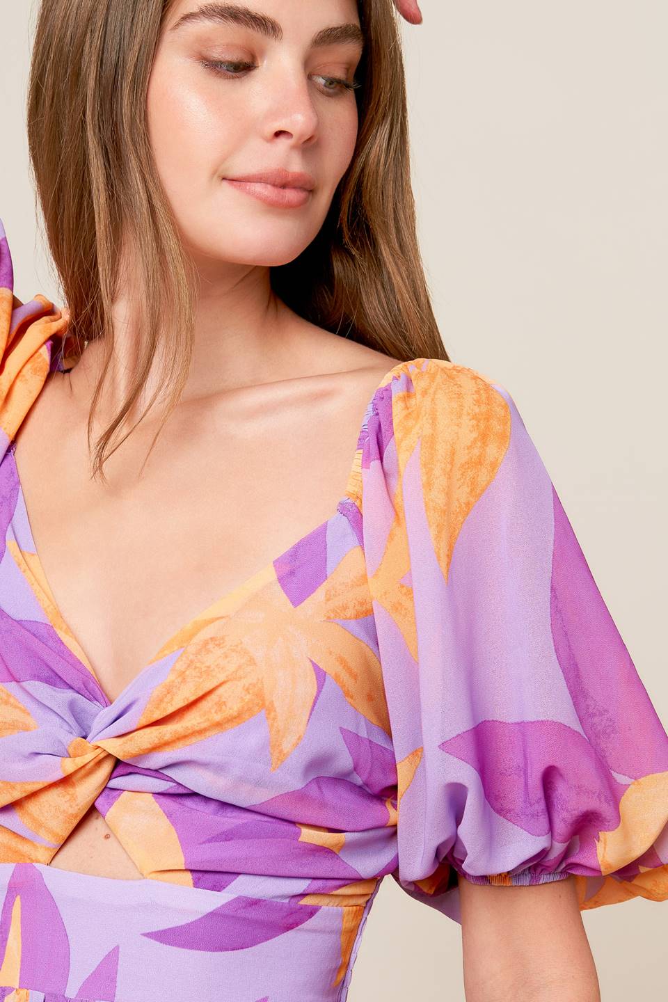 BLOOMING BRUNCH WOVEN MIDI DRESS - By Baano