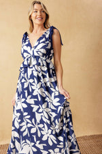 TWILIGHT VENTURE WOVEN MAXI DRESS - By Baano