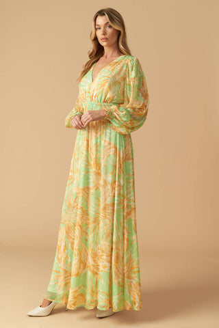 SUNSET SASHAY WOVEN MAXI DRESS - By Baano