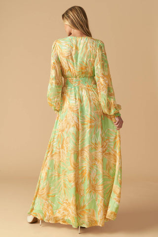 SUNSET SASHAY WOVEN MAXI DRESS - By Baano