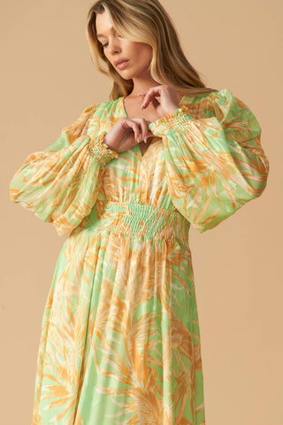 SUNSET SASHAY WOVEN MAXI DRESS - By Baano