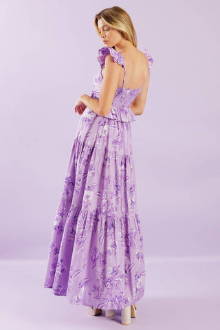 WINDSWEPT WISHES WOVEN MAXI DRESS - By Baano