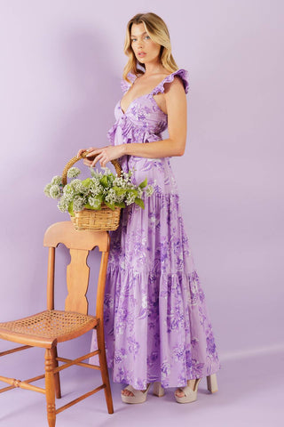 WINDSWEPT WISHES WOVEN MAXI DRESS - By Baano