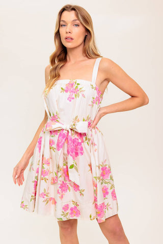 PERFECT AFTERNOON WOVEN MINI DRESS - By Baano
