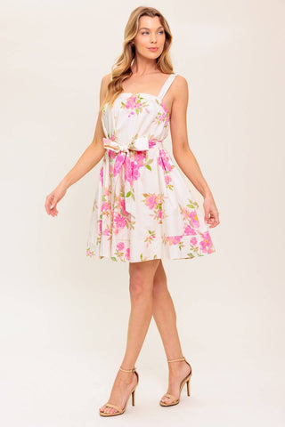 PERFECT AFTERNOON WOVEN MINI DRESS - By Baano