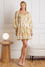 RIGHT THIS WAY WOVEN MINI DRESS Flying Tomato