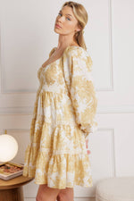 RIGHT THIS WAY WOVEN MINI DRESS Flying Tomato