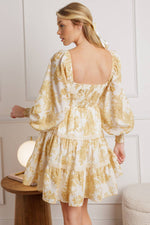 RIGHT THIS WAY WOVEN MINI DRESS Flying Tomato