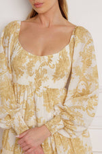 RIGHT THIS WAY WOVEN MINI DRESS Flying Tomato