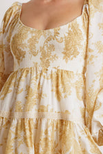 RIGHT THIS WAY WOVEN MINI DRESS Flying Tomato