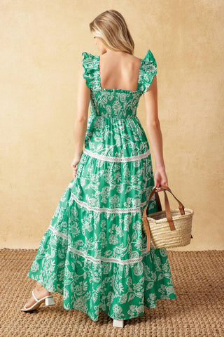 MOMENT IN TIME WOVEN MAXI DRESS - By Baano