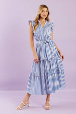 WHEN LIFE GIVES YOU WOVEN MIDI DRESS - By Baano