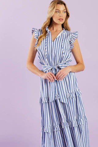 WHEN LIFE GIVES YOU WOVEN MIDI DRESS - By Baano