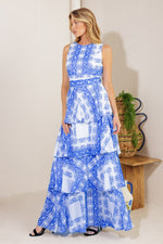 DREAM OF THE FLEET WOVEN MAXI DRESS - By Baano