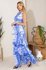 DREAM OF THE FLEET WOVEN MAXI DRESS - By Baano