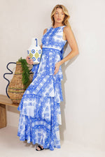 DREAM OF THE FLEET WOVEN MAXI DRESS - By Baano