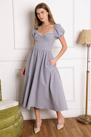 IT'S MY DAY WOVEN MIDI DRESS - By Baano