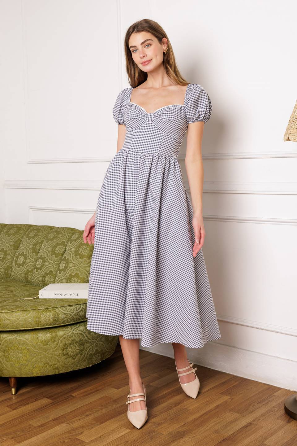 IT'S MY DAY WOVEN MIDI DRESS - By Baano
