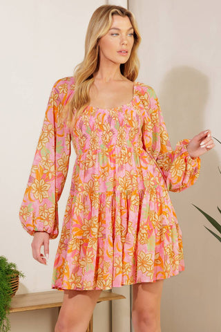 KILLING TIME WOVEN MINI DRESS - By Baano