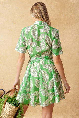MYSTERIES OF THE NIGHT WOVEN MINI DRESS - By Baano