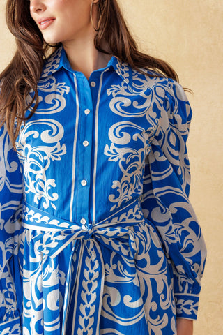 MOONSTONE DREAMS WOVEN MINI DRESS - By Baano