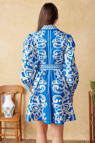MOONSTONE DREAMS WOVEN MINI DRESS - By Baano