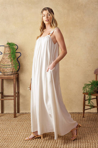 CELESTIAL SKIES WOVEN MAXI DRESS - By Baano