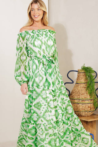 ECLIPSE'S WHISPER WOVEN MAXI DRESS - By Baano
