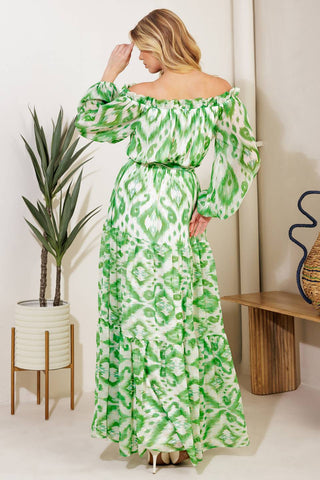 ECLIPSE'S WHISPER WOVEN MAXI DRESS - By Baano