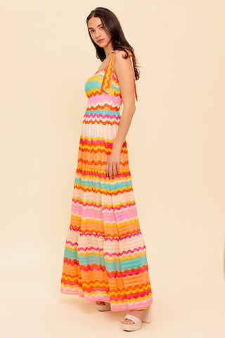 IN THE SPOTLIGHT WOVEN MAXI DRESS - By Baano