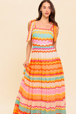 IN THE SPOTLIGHT WOVEN MAXI DRESS - By Baano