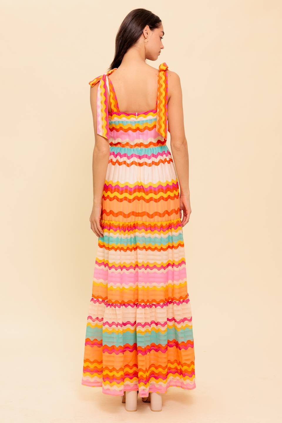 IN THE SPOTLIGHT WOVEN MAXI DRESS - By Baano