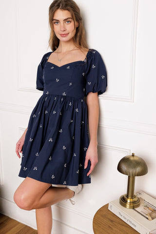 WALK IT OUT WOVEN MINI DRESS - By Baano