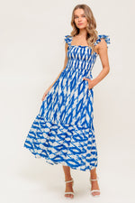LOST IN THE DETAILS WOVEN MIDI DRESS - By Baano